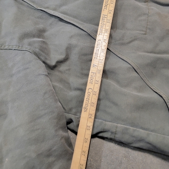 Vintage 1980s Military Hooded Jacket / mens xl Jacket / US Army Green marks work - Picture 3 of 10